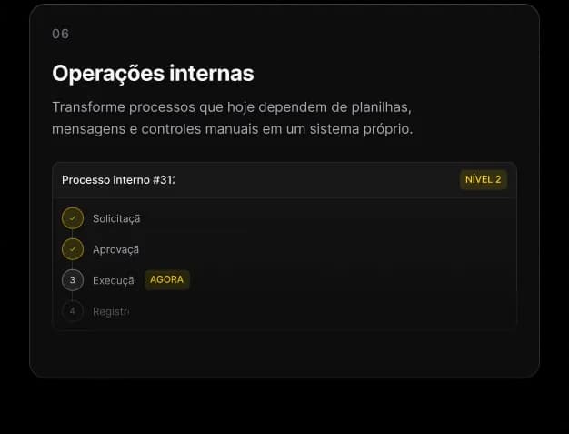 Operações internas