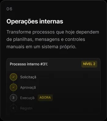 Operações internas